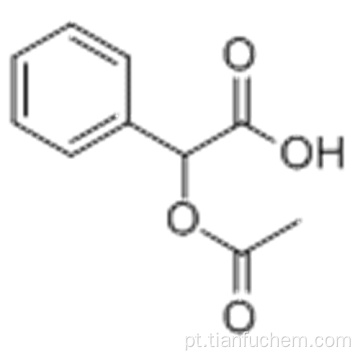 Ácido benzenoacético, a- (acetiloxi) - CAS 5438-68-6